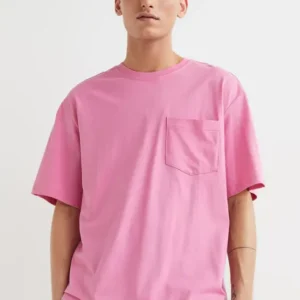 Soft Pink Oversized T-Shirt for Women