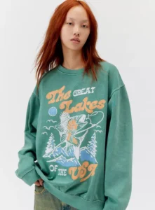 Cozy Hooded Sweatshirt for Women’s Street Style